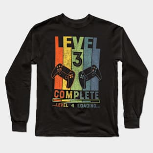 Level 3 Complete 3 Years Long Sleeve T-Shirt